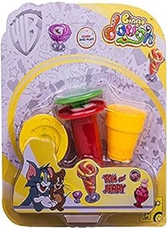 Bingo Bingo Dough Tom and Jerry Ice Cream Playset for Kids - Yellow 