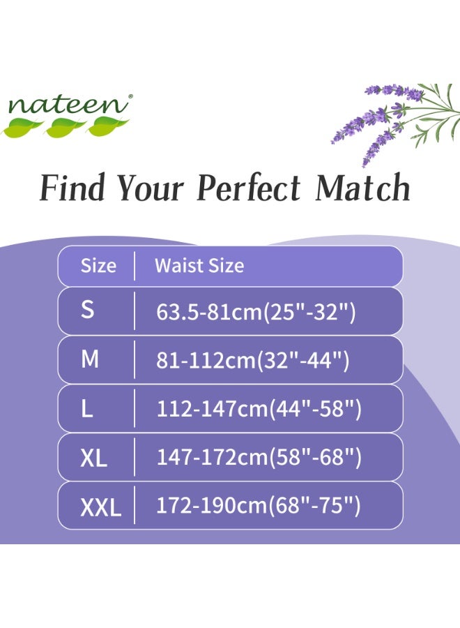 Hospeen Nateen Hospeen Supreme Incontinence Adult diaper pants for Women and Men,Adult Pull Ups Size XL, Period Pants for Women.Waist Size 147-172cm,56 Count Night adult pants diaper. - Image 5