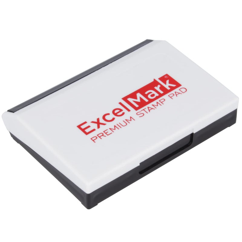 ExcelMark Ink Pad for Rubber Stamps 178 x 318 Red