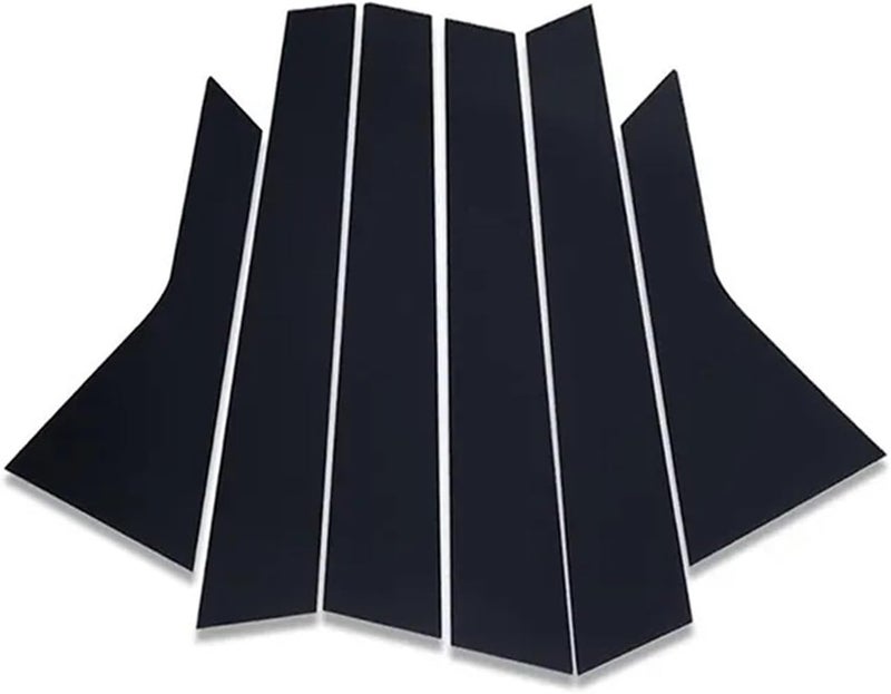 DEMULAX Car Window Pillar Posts Door Trims Cover - Image 1