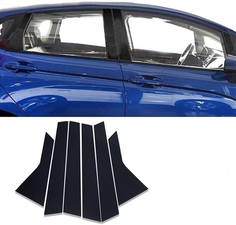 DEMULAX Car Window Pillar Posts Door Trims Cover - Image 5