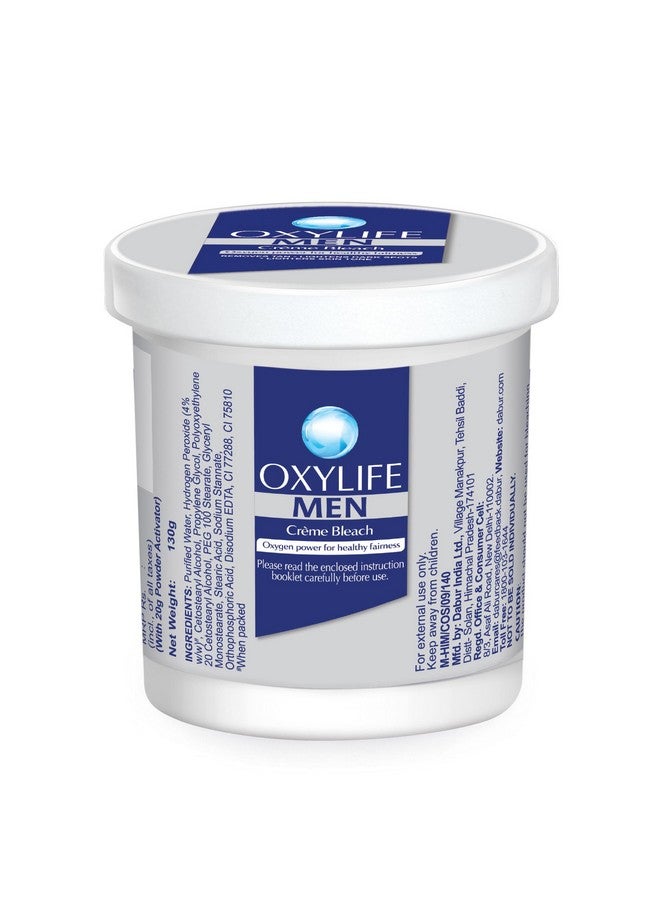 OxyLife Men Crème Bleach - 150G | For All Men Skin Types | Effective Skin Lightening | Removes Tan & Lightens Dark Spots | Instant & Long Lasting Fairness - Image 4