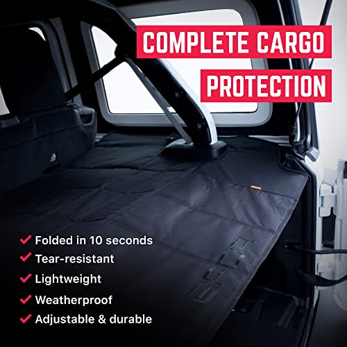 GPCA غطاء شحن GPCA برو تحت السقف الصلب/بدون سقف سهل التركيب غطاء شحن ثقيل للملحقات لسيارة رانجلر JL 2018-الحاضر، غطاء صندوق براءة اختراع لنماذج 4DR سبورت ساهارا روبكون & فريدوم أنlimited - Image 4