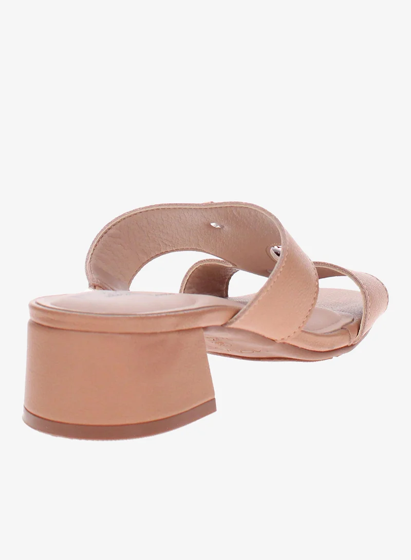 Modare Tan Modare Women’s Flat Summer Footwear – Lightweight Slip-On Comfort with Stylish Casual Design for Women | Best Price UAE