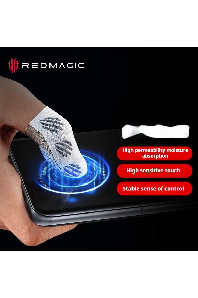 REDMAGIC Gaming Gloves Fingertip Silvercloth – Pro Finger Sleeves for Mobile Gaming - Image 1