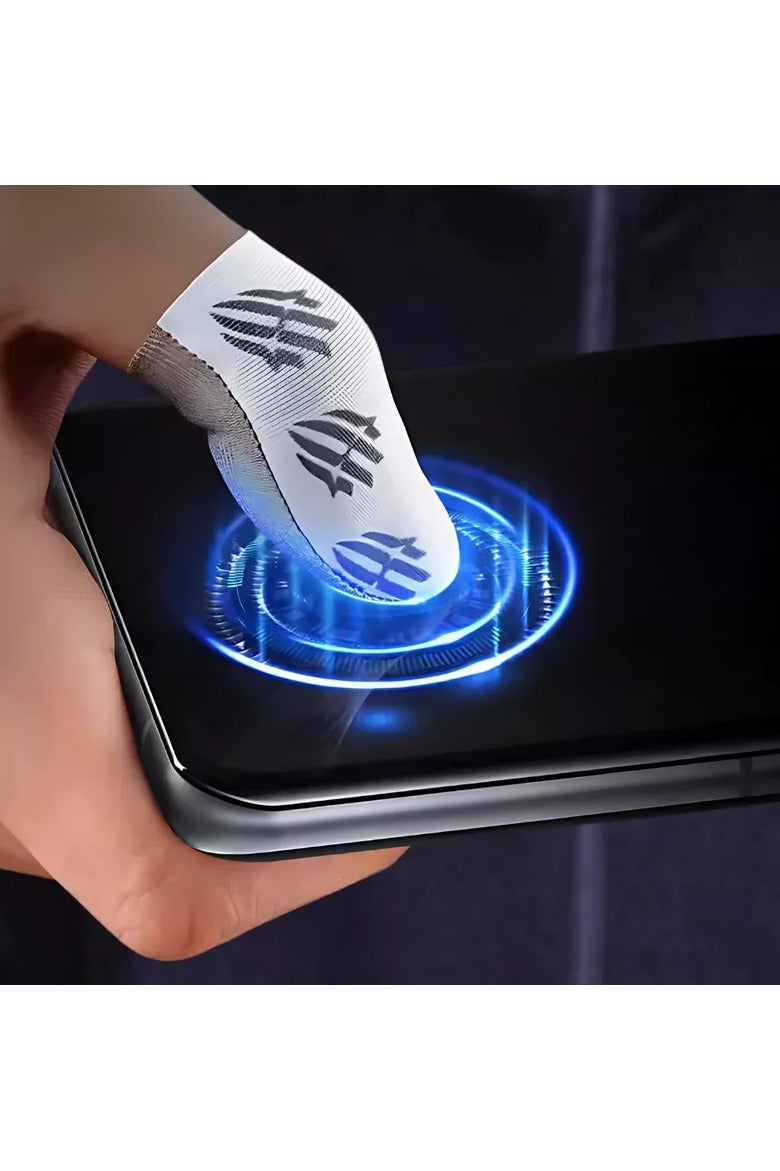 REDMAGIC Gaming Gloves Fingertip Silvercloth – Pro Finger Sleeves for Mobile Gaming - Image 2