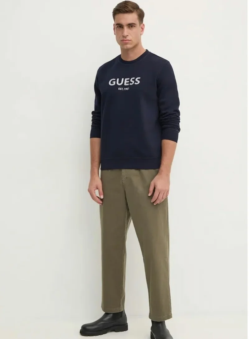 GUESS Logo Printed Sweatshirt