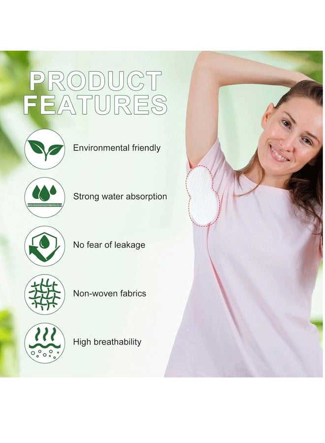 XiuWoo Armpit Sweat Pads Underarm Sweat Pads for Women and Men [20 Packs], Disposable Underarm Pads for Sweating Women, With our Disposable Underarm Sweat Shields, Reclaim Your Confidence - Image 4