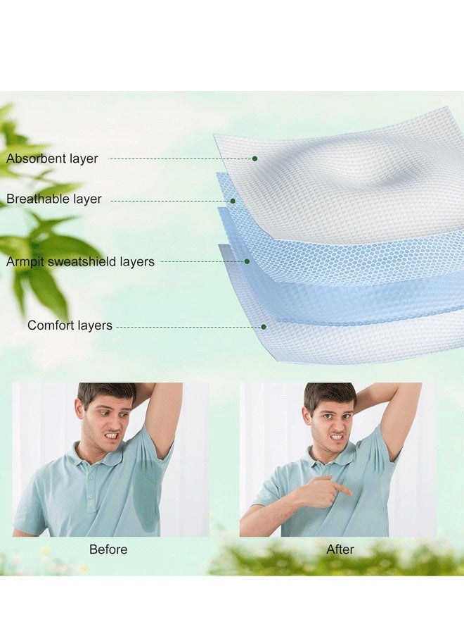 XiuWoo Armpit Sweat Pads Underarm Sweat Pads for Women and Men [20 Packs], Disposable Underarm Pads for Sweating Women, With our Disposable Underarm Sweat Shields, Reclaim Your Confidence - Image 5