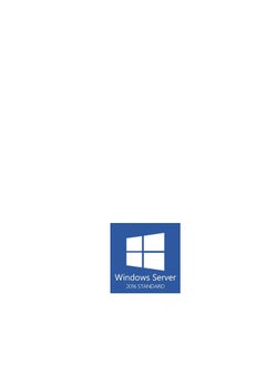 Microsoft WINDOWS SERVER 2016 Standard 