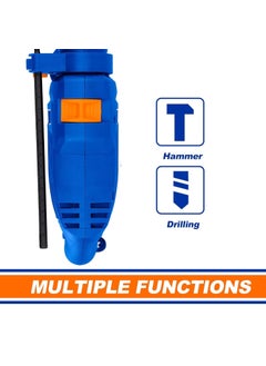 AMMK POWER TOOLS AMMK POWER TOOLS Impact Drill 650W 3000RPM Variable Speed Powerful motor Side Handle Depth GaugeForward Reverse  - Image 3