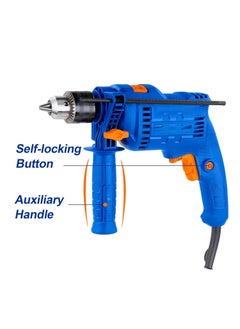 AMMK POWER TOOLS AMMK POWER TOOLS Impact Drill 650W 3000RPM Variable Speed Powerful motor Side Handle Depth GaugeForward Reverse  - Image 2