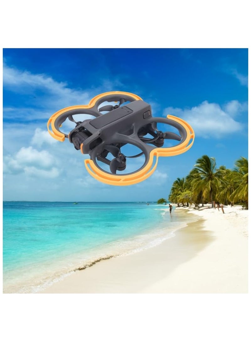 SOLARAE Propeller Guard Protector for DJI Avata 2, Minimal Weight and Anti-Collision, Anti-Collision Protective Bumper Ring Impact Protectorsï¼ŒProtects Propellers During Takeoff and Landing (Yellow) - Image 4
