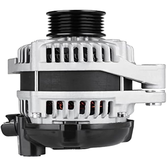 AEagle New Alternator for Acura MDX 2003-2006, MDX 2007-2009, RL 2005-2008, TL 2004-2008, Odyssey 2005-2007, Pilot 2005-2008, Ridgeline 2006-2008, 400-52163 - Image 1