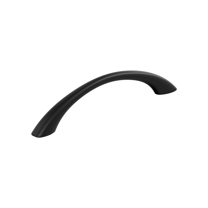 Amerock BP37231FB Matte Black Cabinet Pull 5116 inch 128mm CentertoCenter Cabinet Hardware Vaile Furniture Hardware Drawer Pull - Image 2