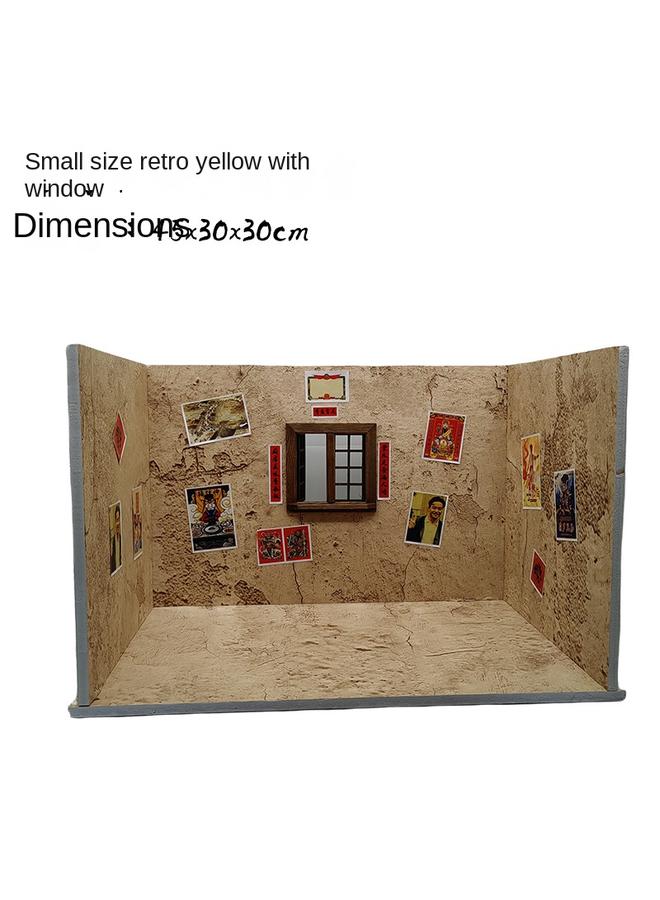 Stall Night Market Square Stall Folding Baffle Mini Kitchen Background Board Easy Storage Folding Windproof Board Background Wall - Image 1