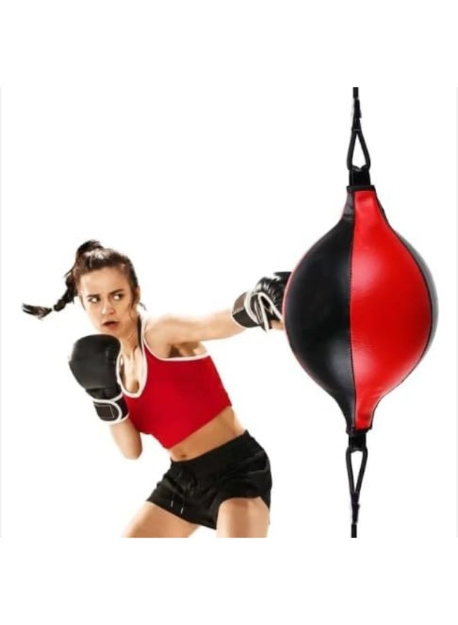 سبورت كيو كرة ملاكمة SportQ للتدريب على رد الفعل وتحسين السرعة – مع حبال وجنشات تثبيت ومضخة هواء - مثالية للتفاعل وخفة الحركة والتدريب على التنسيق بين اليد والعين - Image 2