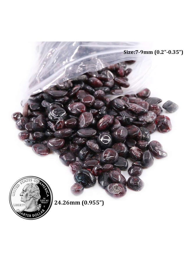 Feng Shui Healing Stone Beads Natural Crystal Quartz for Home Decoration (Approx. 1 lb (450g)/bag) - Agate  - Image 2