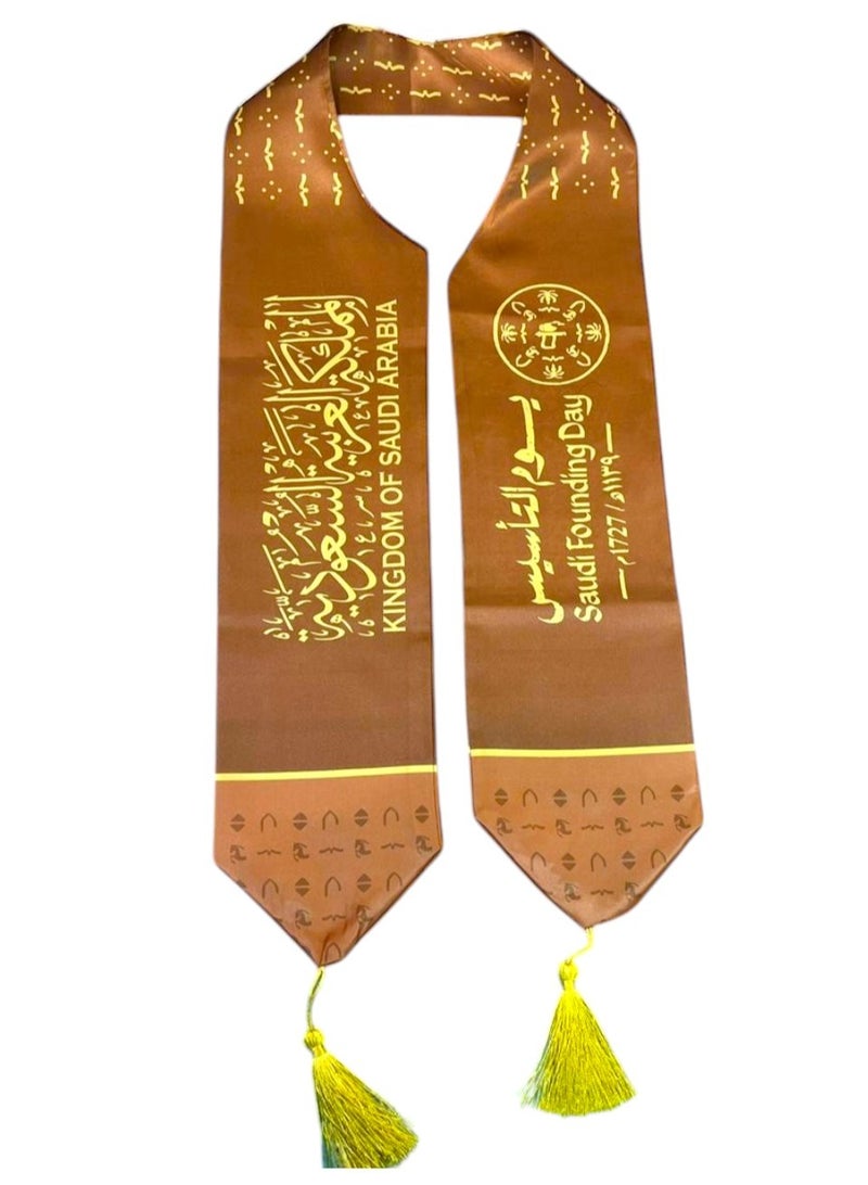 Saudi Founding Day Scarf For Foundation Day - Image 4