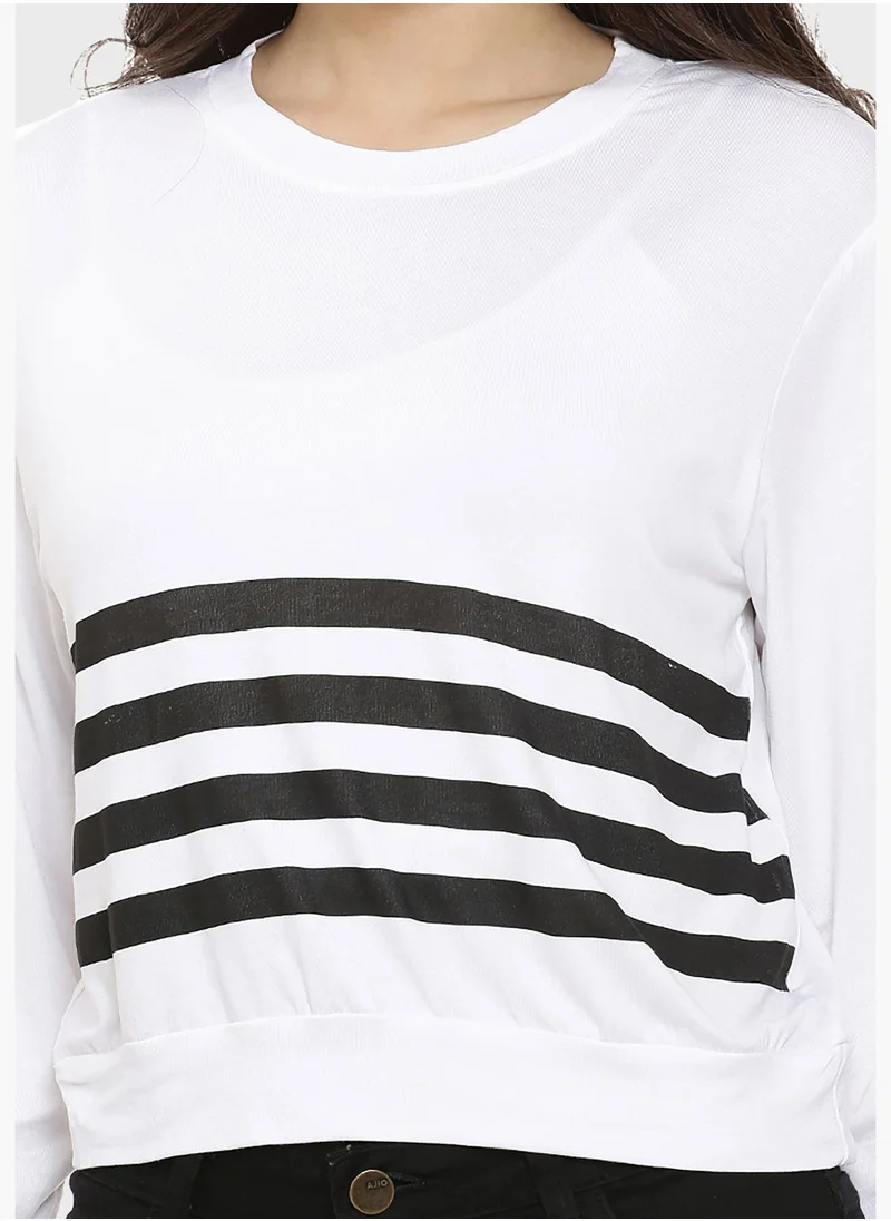 Campus Sutra Printed Tshirt