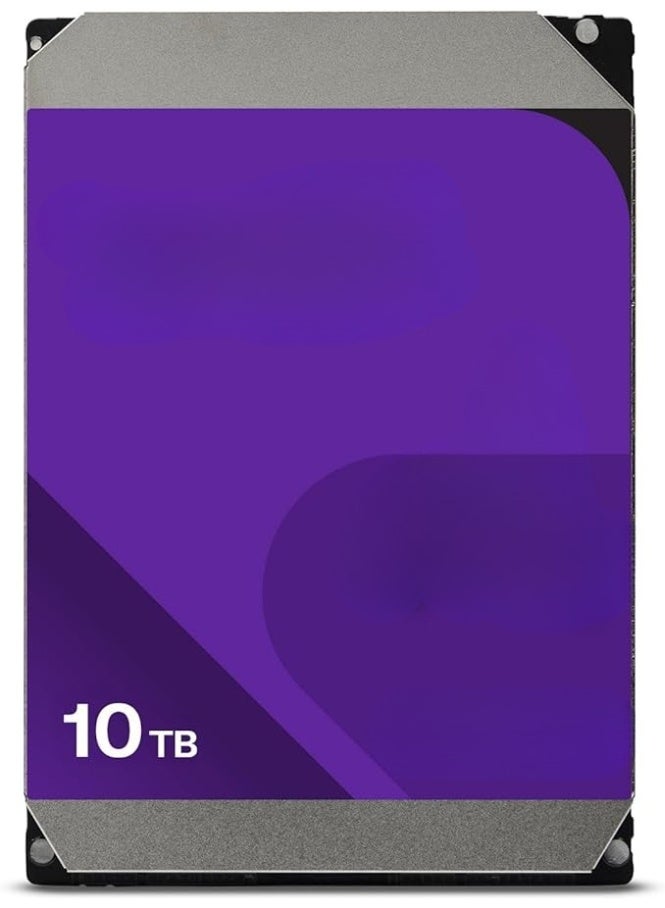 10 TB Purple Surveillance HDD – Durable & High-Capacity Hard Drive for Continuous Video Recording