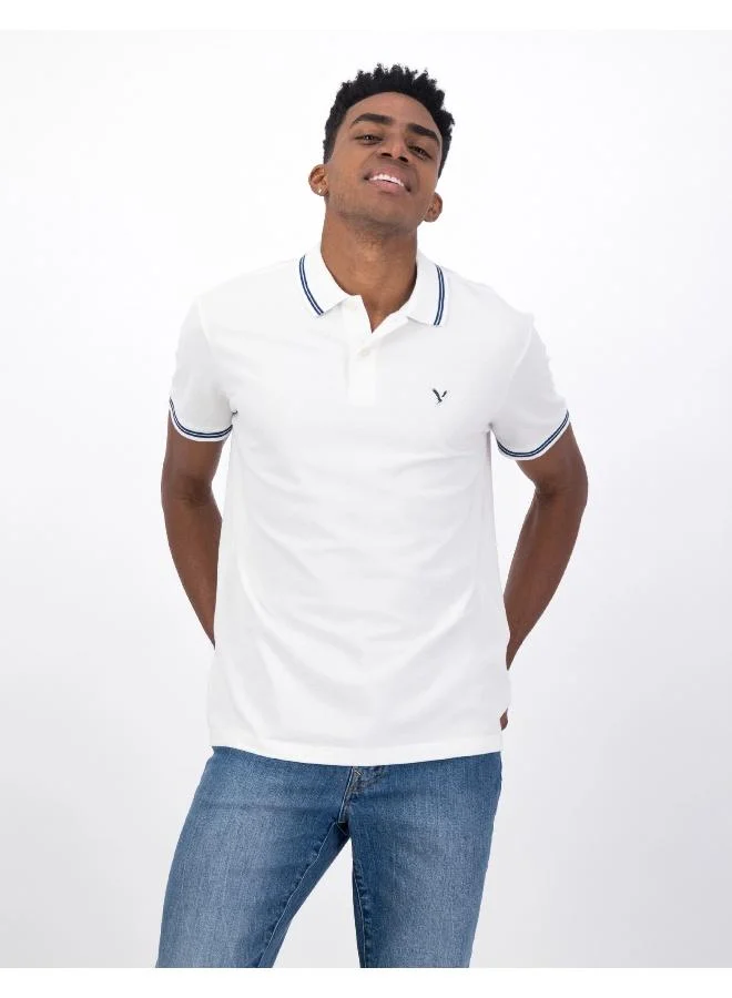 American Eagle Logo Pique Polo
