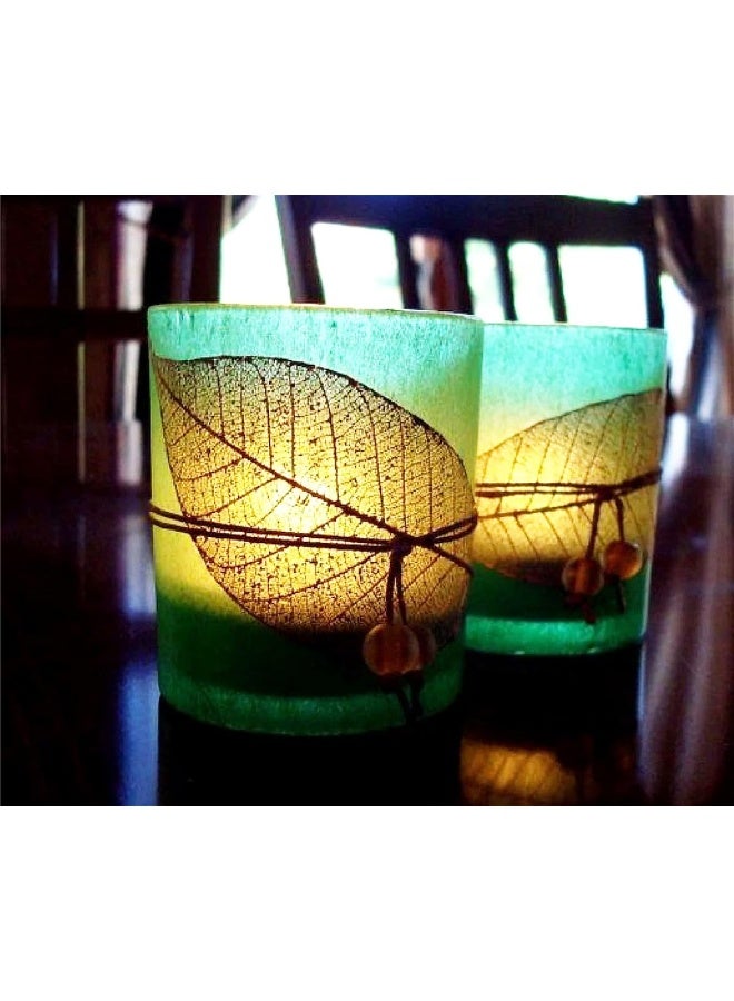 Changthai Design  100 Skeleton Leaves Rubber Tree Natural Color Scrapbooking Craft Diy Card Wedding - Image 4