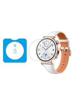 SJet Screen Protector for Huawei GT5 41mm Smartwatch,with Auto-alignment Installation kit,High Definition Anti-Scratch Bubble Free Clear Tempered Glass protective film  - Image 1