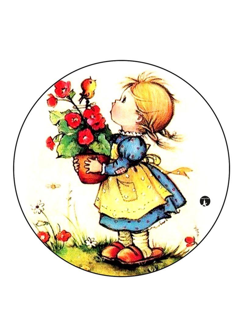 RKN Girl Printed Mouse Pad Multicolour