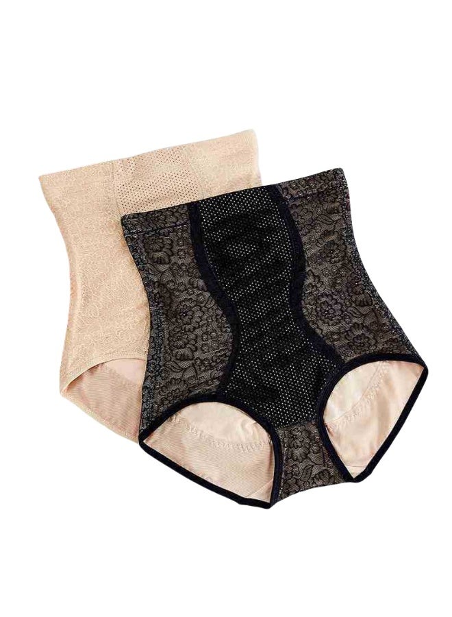 KUYING High Waisted Anti Glare Postpartum Waist Cinching And Hip Lifting Safety Pants For Body Shaping Set Of 2 - Image 1