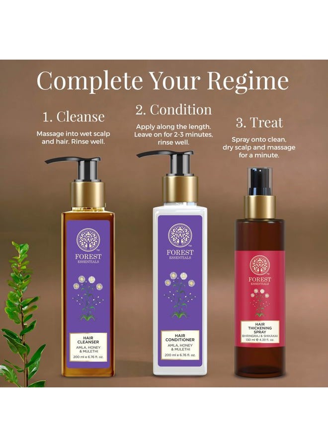 Forest Essentials Hair Cleanser, Amla, Honey and Mulethi, 200ml - Image 4