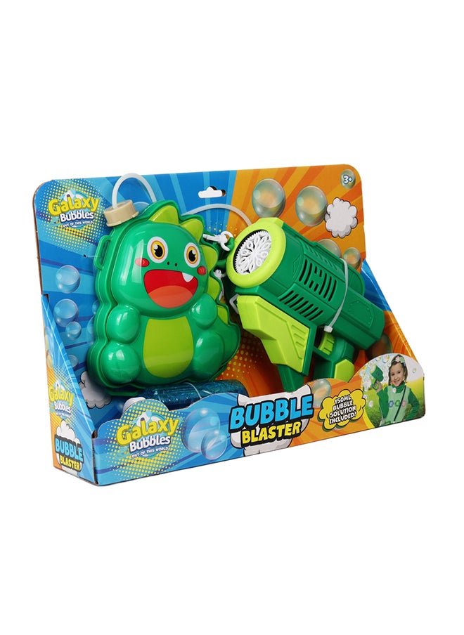 Galaxy Bubbles Dino Bubble Backpack,with 150ml Bubble  - Image 1
