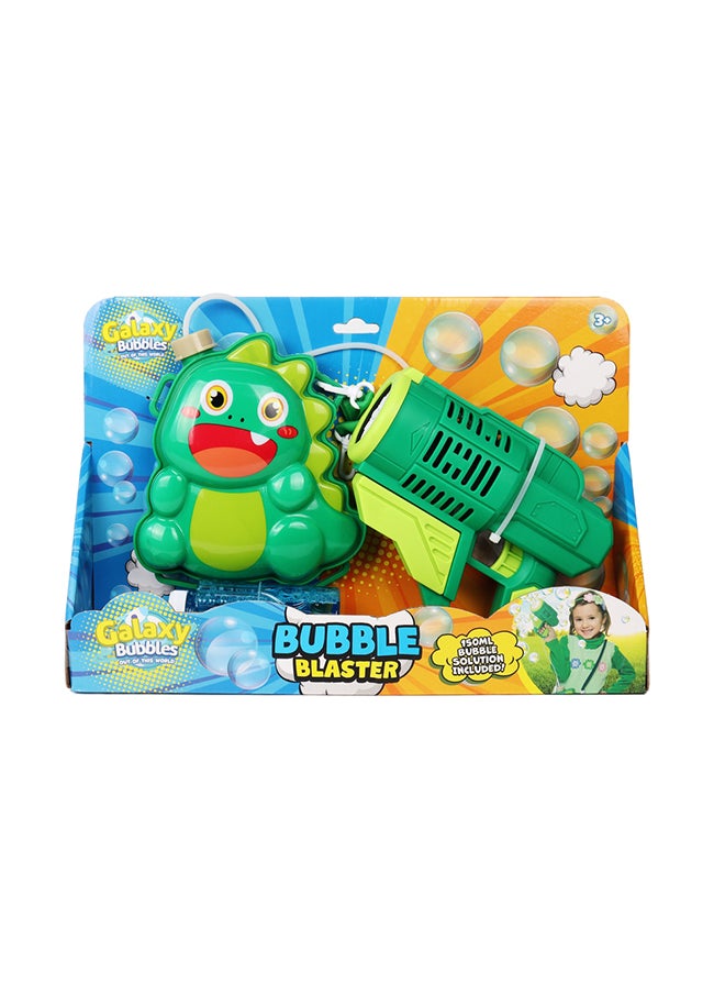 Galaxy Bubbles Dino Bubble Backpack,with 150ml Bubble  - Image 2