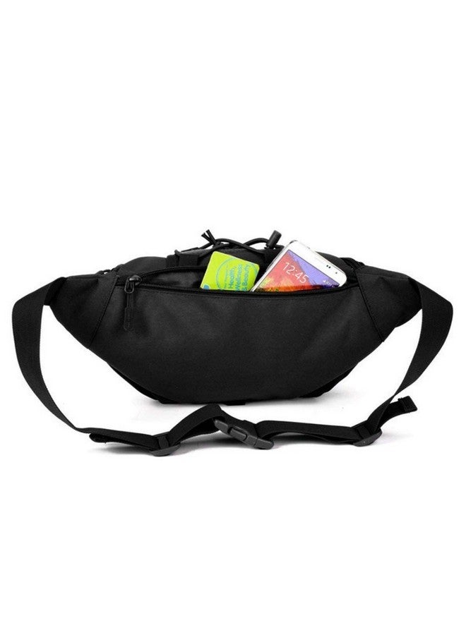 Surfexa Outdoor Unisex Waist Bag Tactical Military Waist Pack Chest Bag Pouch,37 X 3 X 16 cm, Black - Image 4