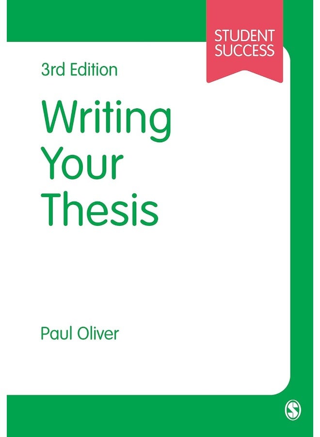 Writing Your Thesis