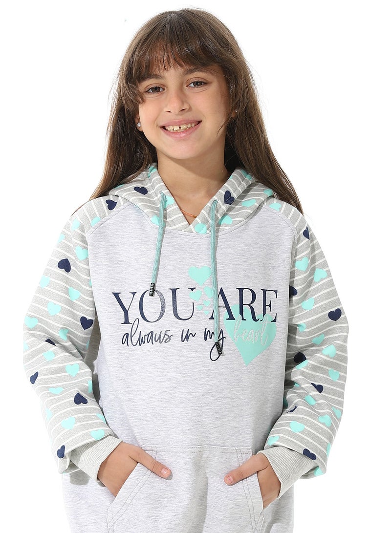 Caesar Printed CottonGirls Training Suit - Image 3