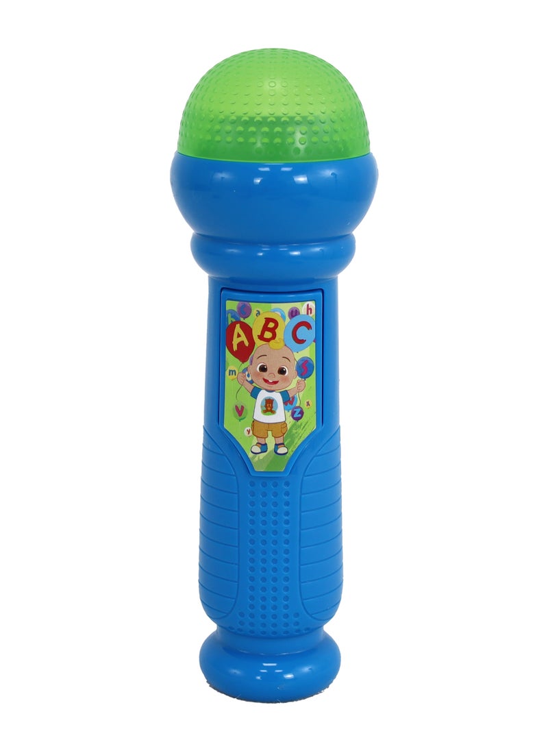 Jazwares Cocomelon Musical Microphone 6.5-Inches Battery Operated | Musical Toy | ABC Song | Developing Motor Skills, Dexterity & more! | Gift for Toddlers & Preschoolers  - Image 2