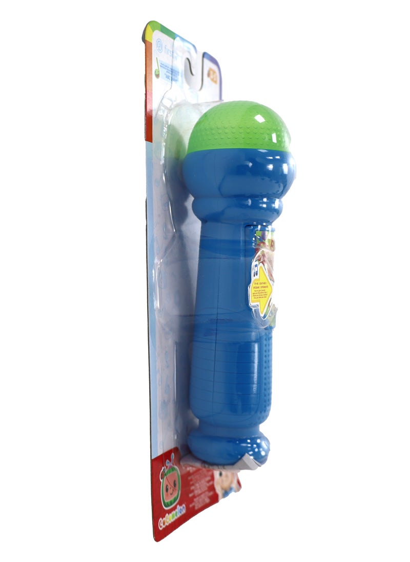 Jazwares Cocomelon Musical Microphone 6.5-Inches Battery Operated | Musical Toy | ABC Song | Developing Motor Skills, Dexterity & more! | Gift for Toddlers & Preschoolers  - Image 5