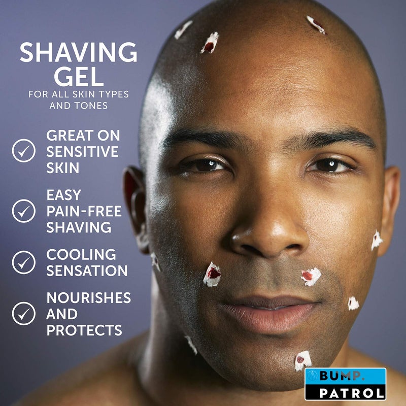 Bump Patrol Cool Shave Gel 4 Ounce Tube (Sensitive) (118ml) - Image 4