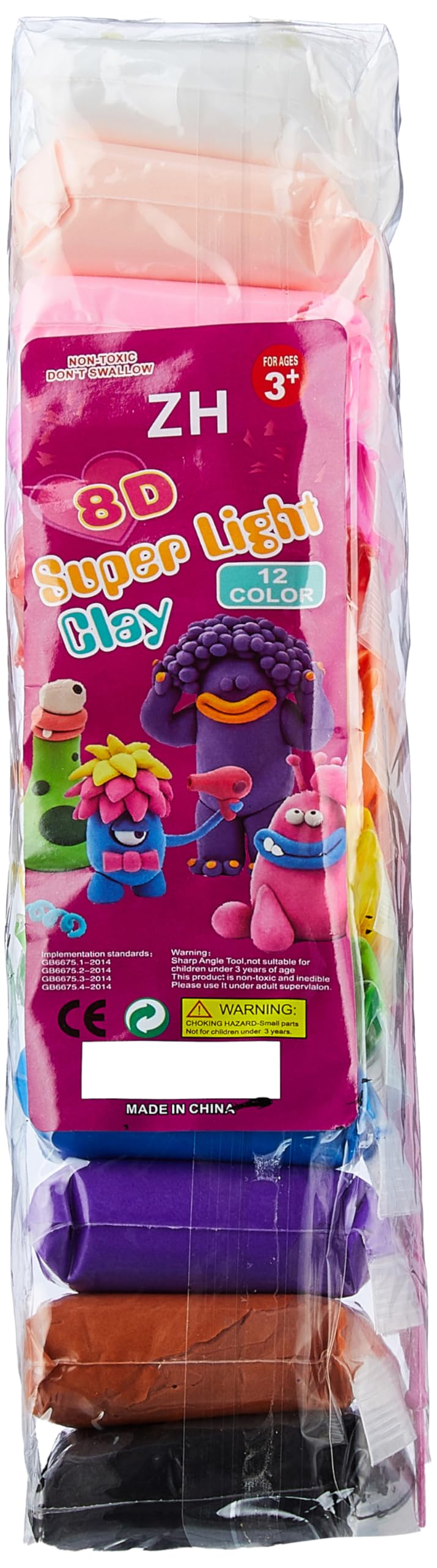 Niku Pack of 12 Pcs Air Dry Clay DIY Toy for Kids Boys and Girls | Sculpting Tools | Creative Art & Crafts Play Dough | Best Birthday Return Gift | Multicolor - Image 4