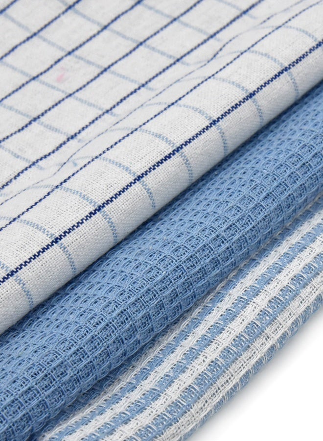 3 PCS Kitchen Dish Cloths Towels Set, Ultra Soft Absorbent Quick Drying Cleaning Cloth, Dish Towels for Kitchen 35*35cm - Image 4