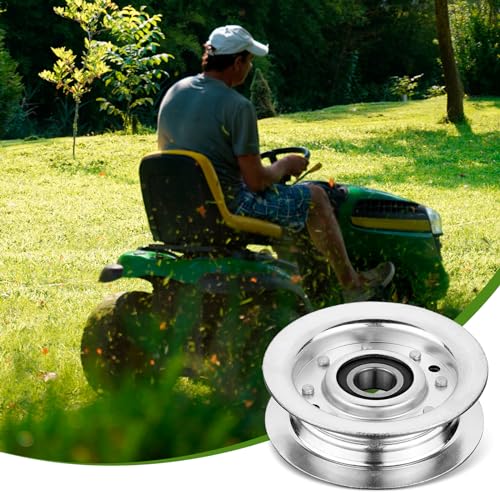 Belleone GY20067 Idler Pulley Fits for John Deere - GY22172 Idler Pulley Compatible with John Deere L120 L130 2002 2003 2004 GY20996 GY20050 GX20305 Lawn Tractors with 42" 48" Deck - Image 5