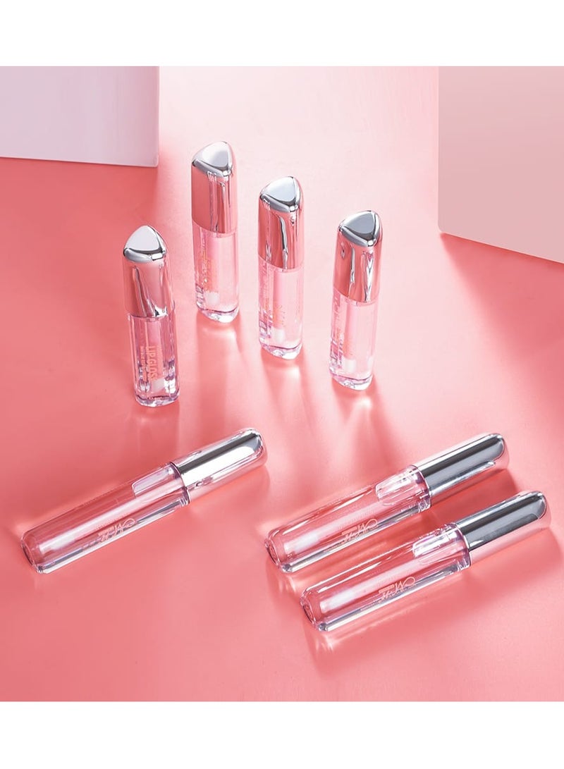 Mn MENOW Moisturizing Clear Lip Gloss with Applicator, High Shine Formula, 2ml - Image 4