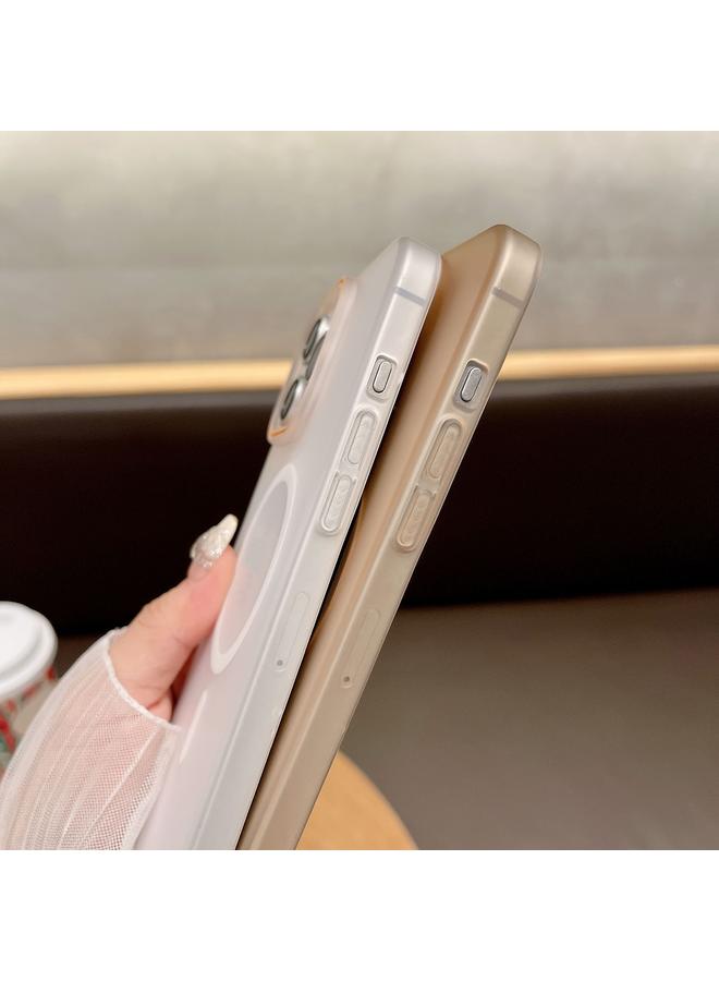 زبون جراب لهاتف iPhone 13 Pro Max بملمس ناعم ورملي مع جراب مغناطيسي MagSafe لهاتف الكمبيوتر الشخصي - Image 4