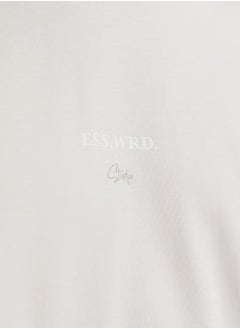 Jack Jones Slogan Print Crew Neck T-Shirt  - Image 3