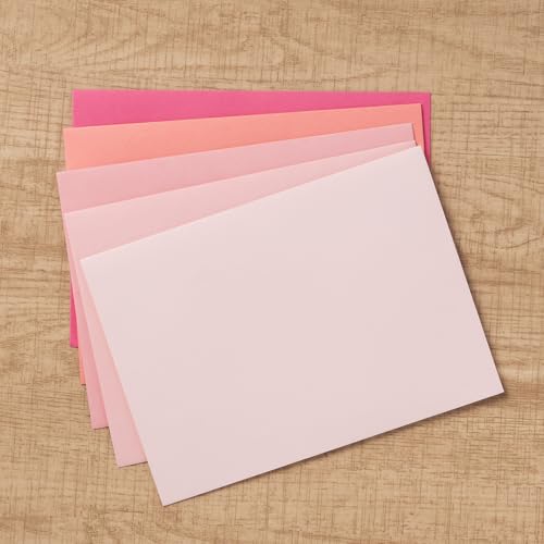 Wishop 50 Pack 5x7 Colored Envelopes Self-Sealing Assorted Colors for Invitations and Cards (Pink, 5.24x7.21 inches) - Image 3