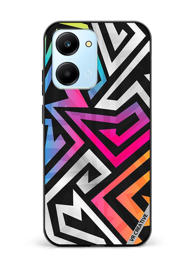 VR CREATIVE Protective Case Cover For Honor Play7T Design Multicolour - Image 1