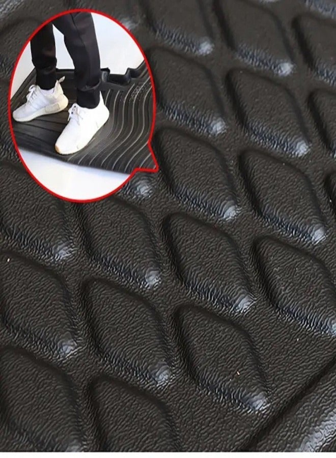 Tpe Floor Mats for Mitsubishi Pajero Gen3&4. 5D Floor Mats for Pajero. All Weather Proof Heavy Duty Mats. Set of 3. Black - Image 5