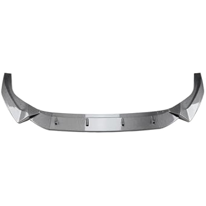 NTING Front Lip Compatible with Audi A5 Sline S5 8W6 2021-2024 Air Dam Front Bumper Spoiler Lip Protector Splitter Lower Chin Diffuser Body Kit, 3PCS/Set Carbon Fiber - Image 2