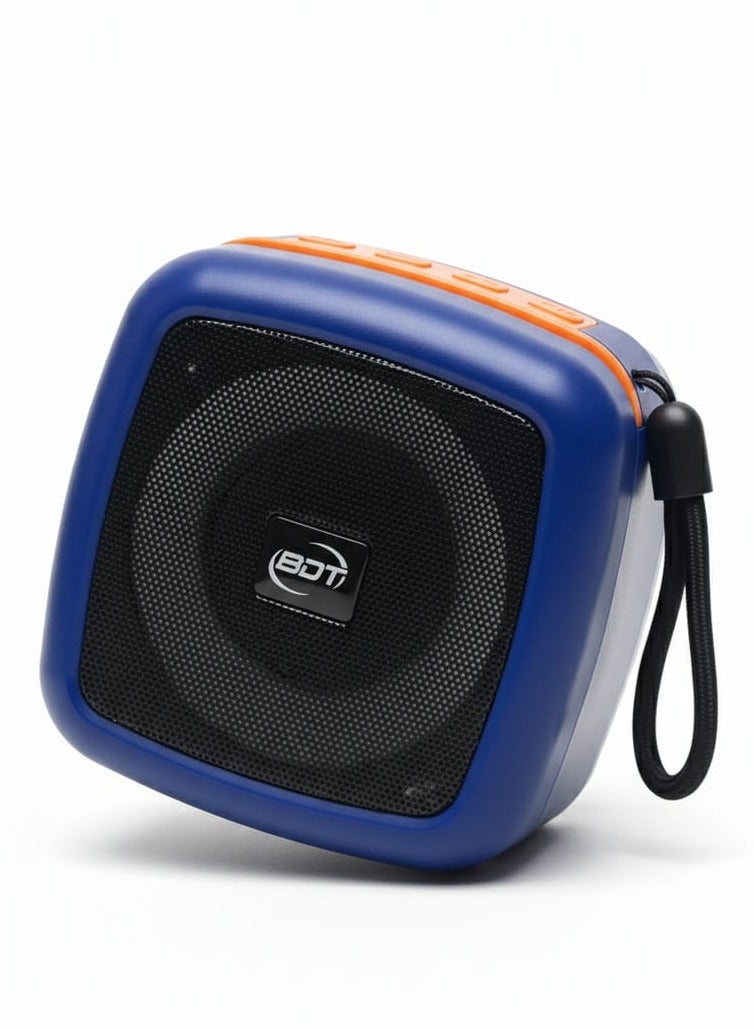 AN333 Portable Wireless Bluetooth Speaker Supports USB, Micro SD, FM Radio, High Power AUX and Sound Quality - Image 1